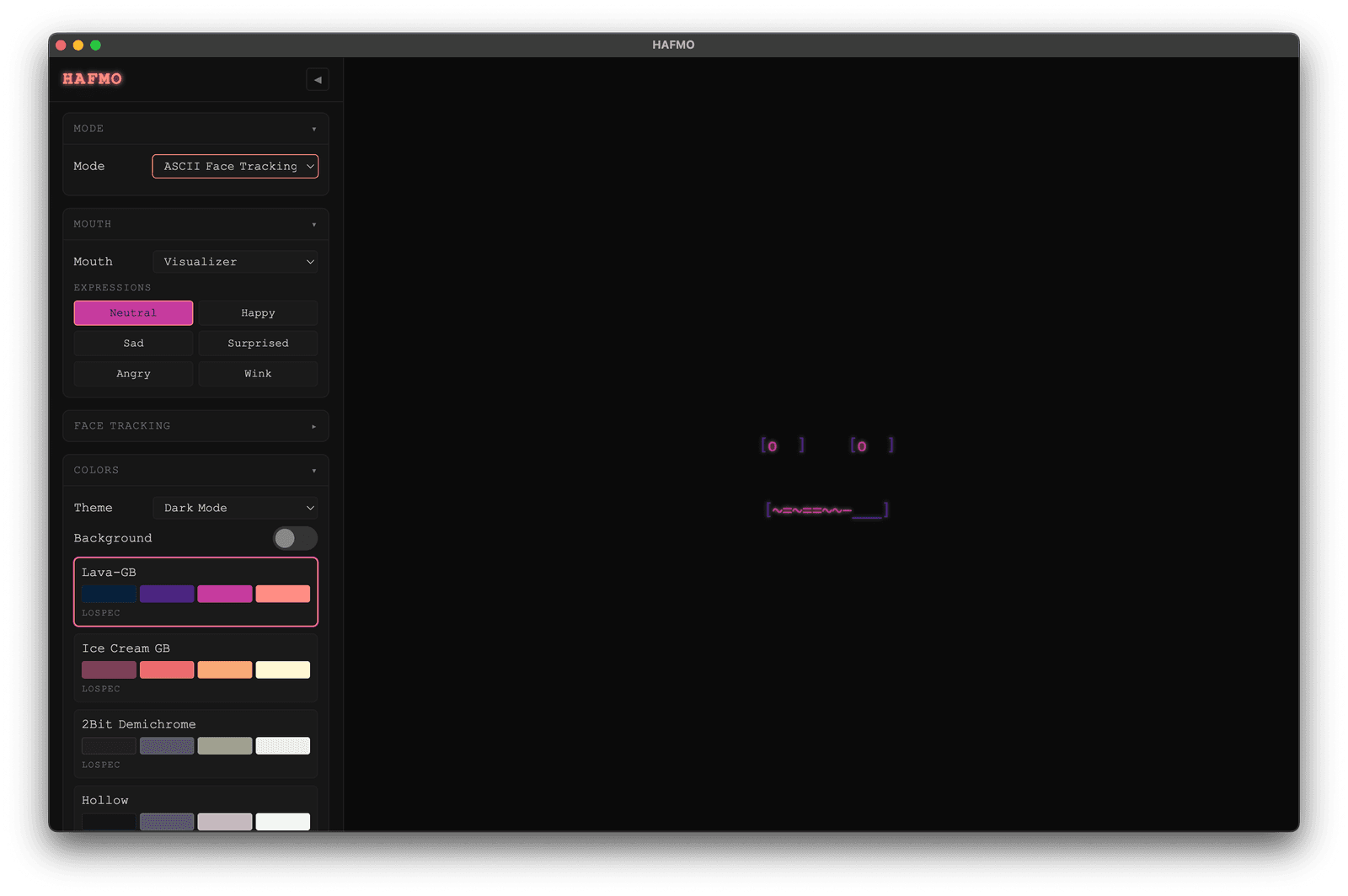CRT glow + Lospec palettes